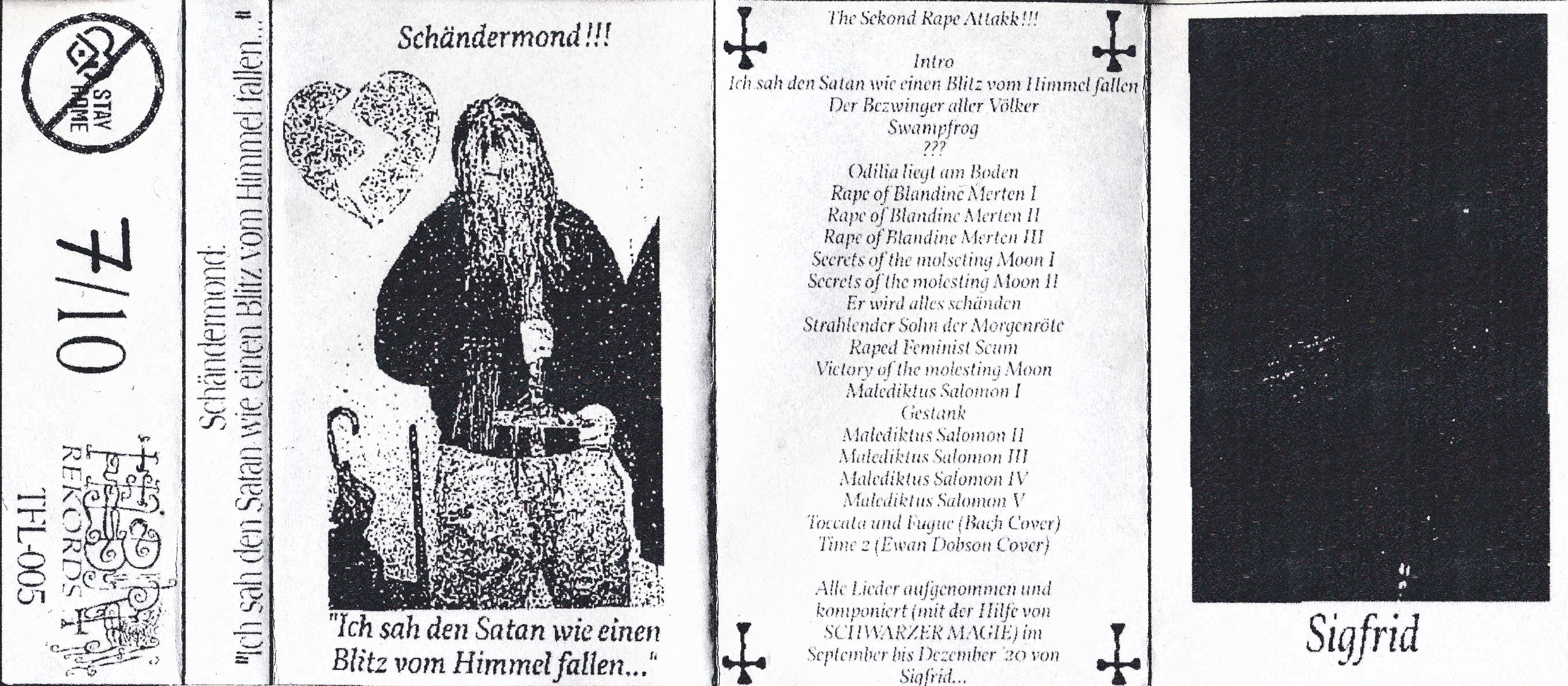 Schändermond - Ich sah den Satan wie einen Blitz vom Himmel fallen...